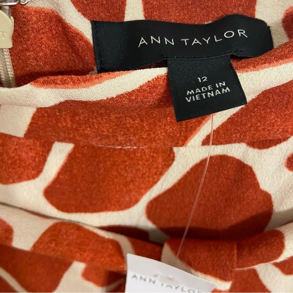 Ann Taylor Giraffe Print Flounce Wrap Maxi Skirt - Picture 10 of 10